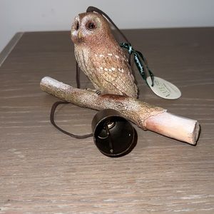 Marjolein Bastin Owl Bird Bell Chime NIB Demdaco Natures Journey